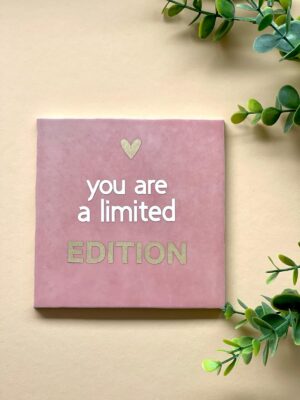 You are a limited edition Tegel XL - Limited edition